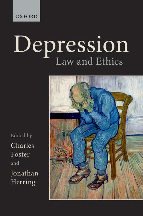 Book cover of Depression: Law and Ethics