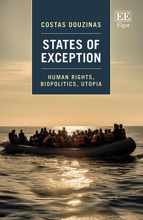 Book cover of States of Exception: Human Rights, Biopolitics, Utopia