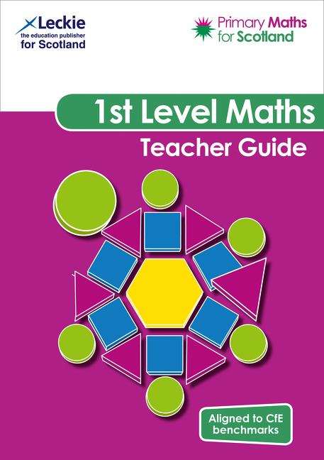 Book cover of First Level Teacher Guide (PDF): For The Curriculum For Excellence (Primary Maths For Scotland Ser.)