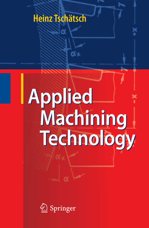 Book cover of Applied Machining Technology (2009)