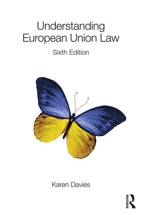 Book cover of Understanding European Union Law