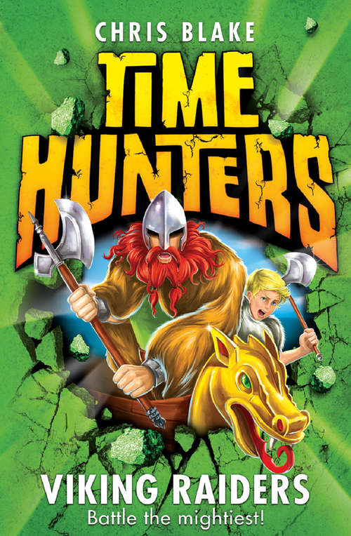 Book cover of Viking Raiders (ePub edition) (Time Hunters #3)