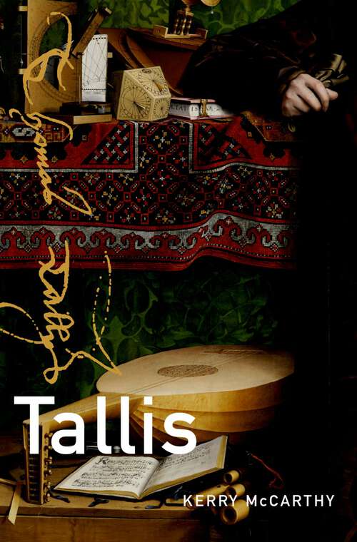 Book cover of Tallis (Master Musicians Series)