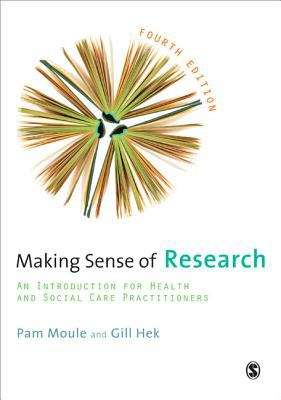 Book cover of Making Sense of Research: An Introduction for Health and Social Care Practitioners (PDF)