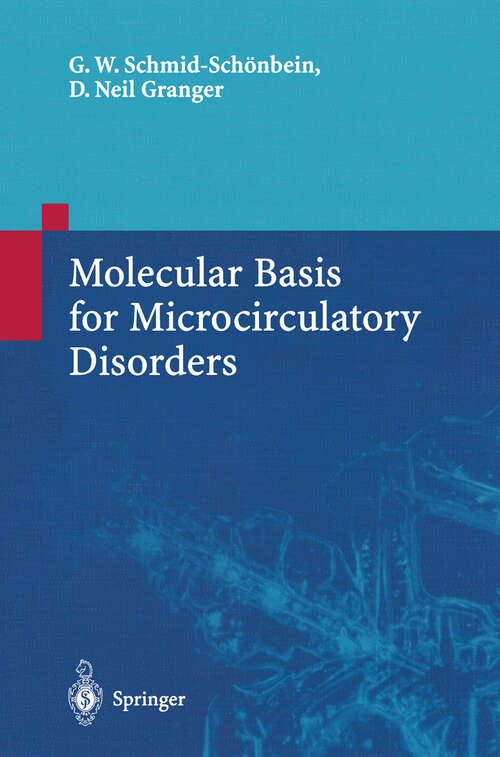 Book cover of Molecular Basis for Microcirculatory Disorders (2003)