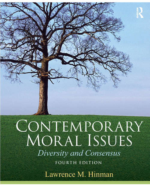 Book cover of Contemporary Moral Issues: Diversity and Consensus (4)