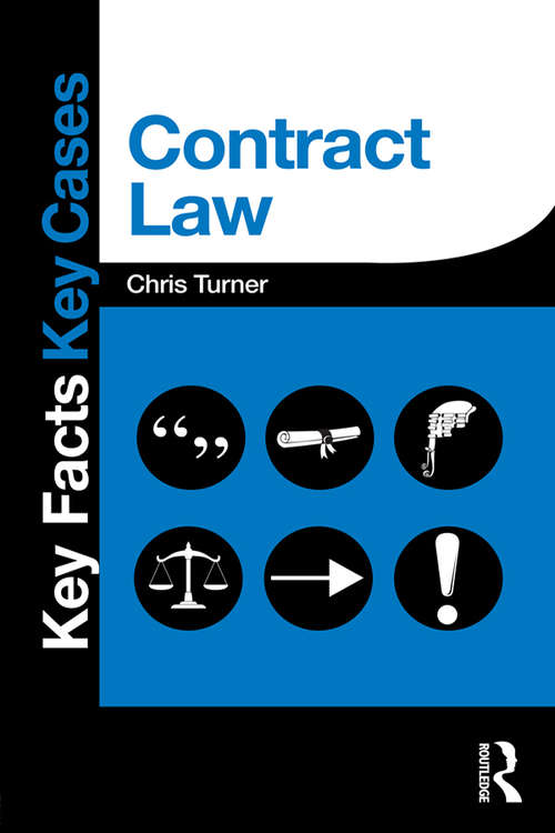 Book cover of Contract Law (Key Facts Key Cases)