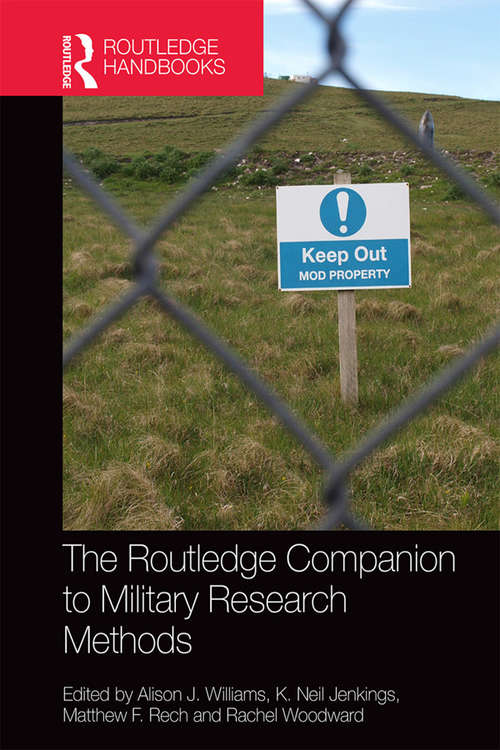Book cover of The Routledge Companion to Military Research Methods