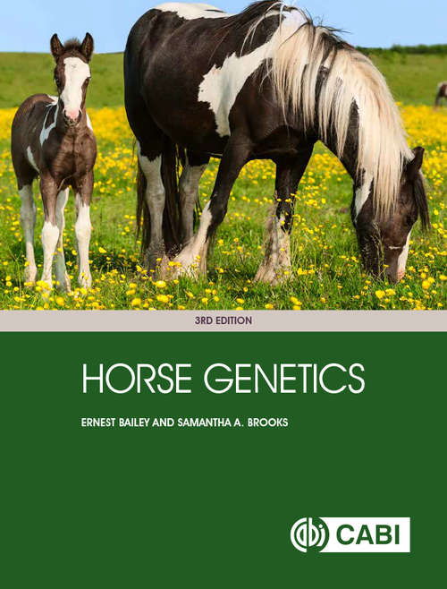 Book cover of Horse Genetics (2)