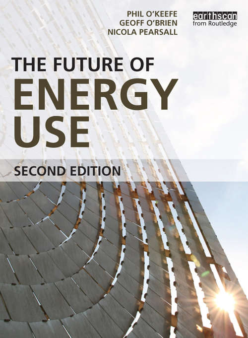 Book cover of The Future of Energy Use