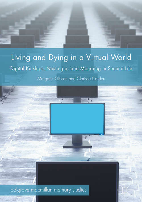 Book cover of Living and Dying in a Virtual World: Digital Kinships, Nostalgia, and Mourning in Second Life (Palgrave Macmillan Memory Studies (PDF))