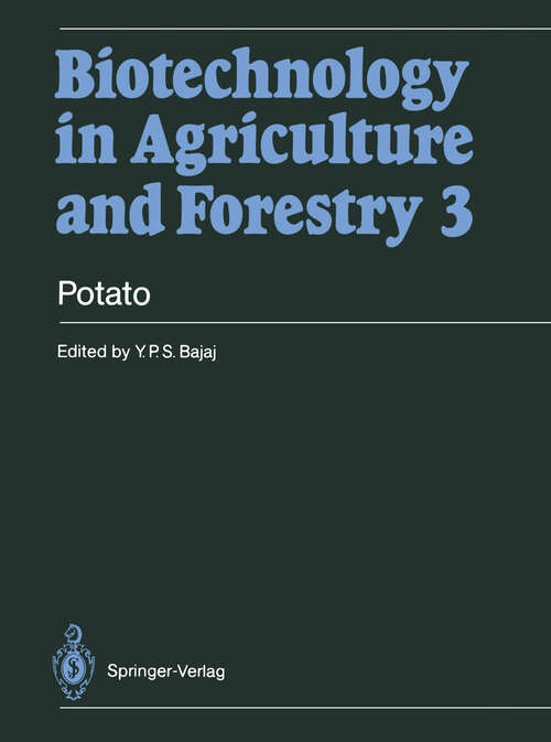 Book cover of Potato (1987) (Biotechnology in Agriculture and Forestry #3)