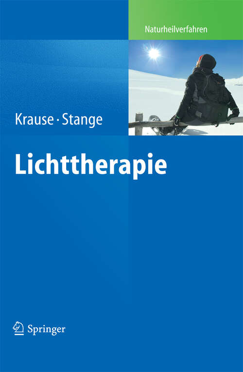 Book cover of Lichttherapie (2012)