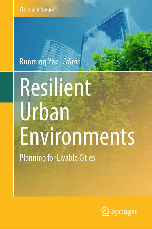 Book cover of Resilient Urban Environments