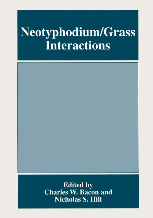 Book cover of Neotyphodium/Grass Interactions (1997)