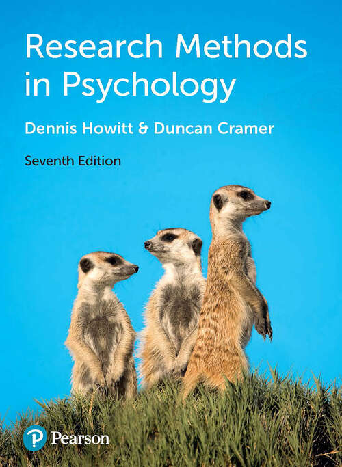 Book cover of Research Methods in Psychology (7)