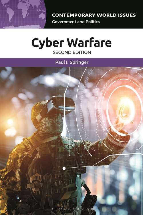 Book cover of Cyber Warfare: A Reference Handbook (Contemporary World Issues)