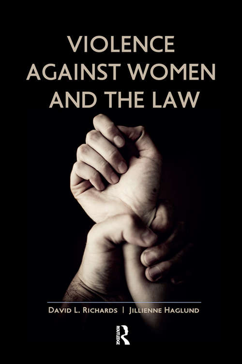 Book cover of Violence Against Women and the Law