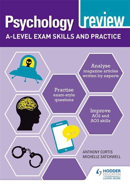Book cover of Psychology Review: A-level Exam Skills and Practice