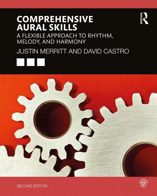 Book cover of Comprehensive Aural Skills: A Flexible Approach to Rhythm, Melody, and Harmony (2)