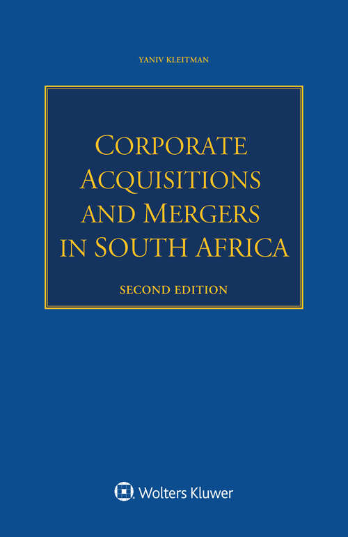 Book cover of Corporate Acquisitions and Mergers in South Africa (2)