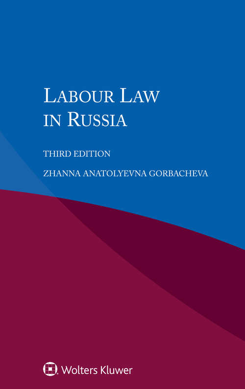 Book cover of Labour Law in Russia (3)