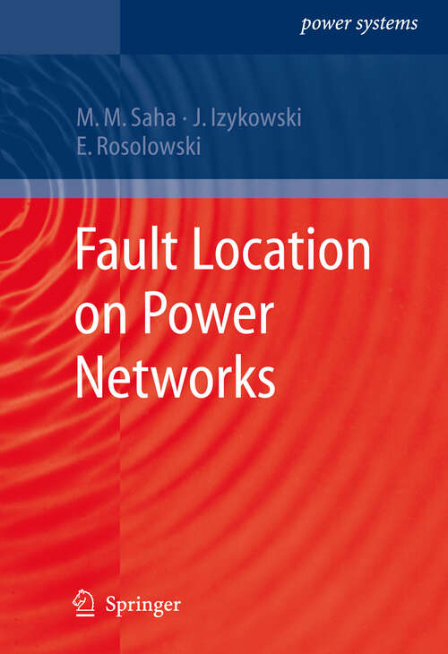 Book cover of Fault Location on Power Networks (2010) (Power Systems)