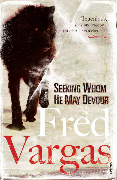 Book cover of Seeking Whom He May Devour: Chief Inspector Adamsberg Investigates (Commissaire Adamsberg #2)