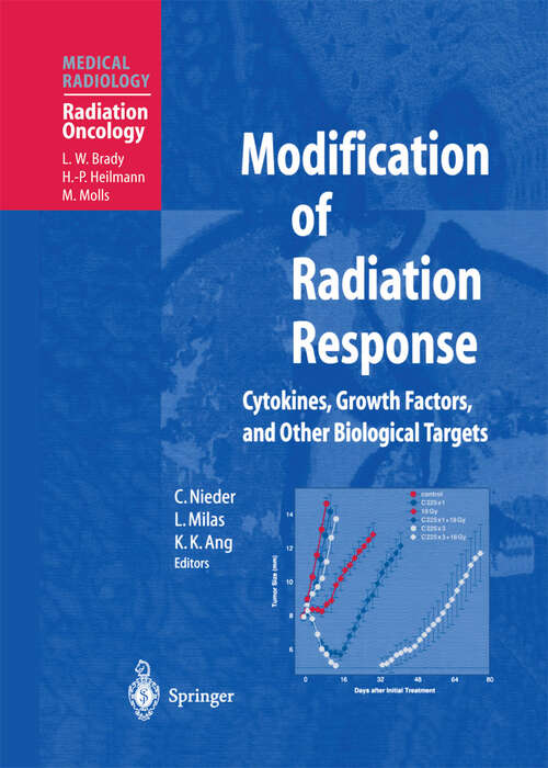 Book cover of Modification of Radiation Response: Cytokines, Growth Factors, and Other Biological Targets (2003) (Medical Radiology)