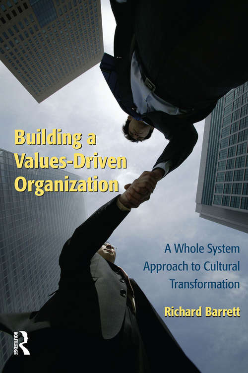 Book cover of Building a Values-Driven Organization