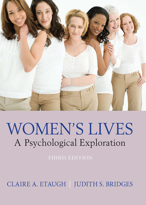 Book cover of Women's Lives: A Psychological Exploration
