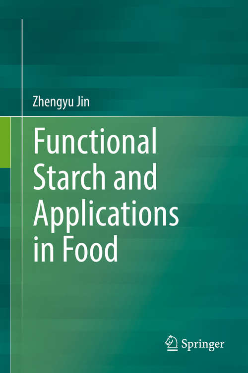 Book cover of Functional Starch and Applications in Food