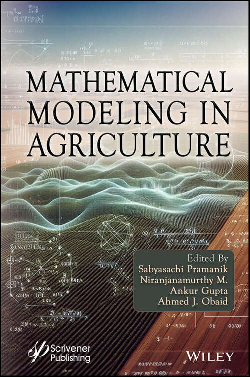 Book cover of Mathematical Modeling in Agriculture