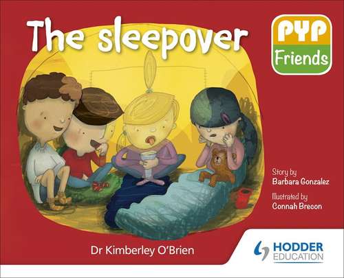 Book cover of PYP Friends: The sleepover