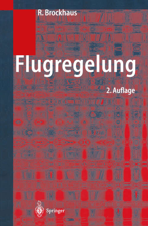 Book cover of Flugregelung (2. Aufl. 2001)