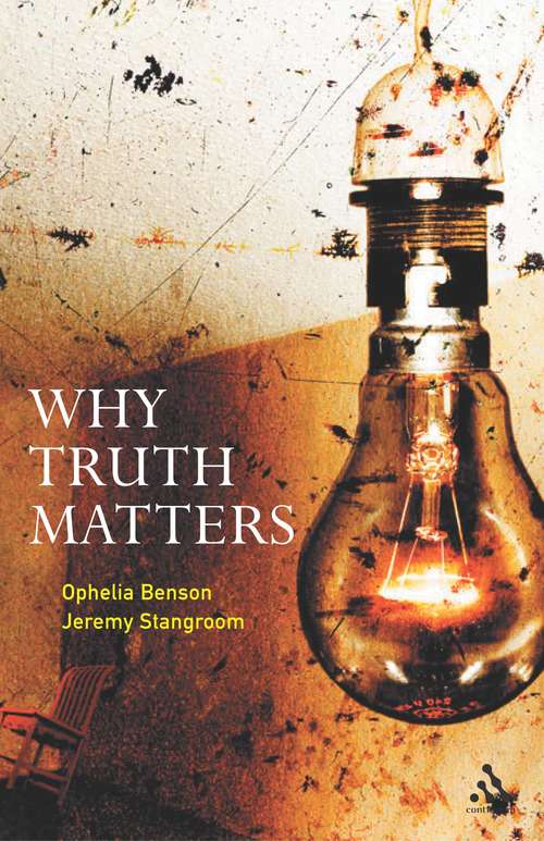 Book cover of Why Truth Matters