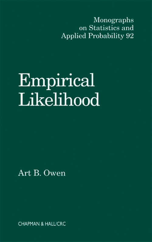 Book cover of Empirical Likelihood