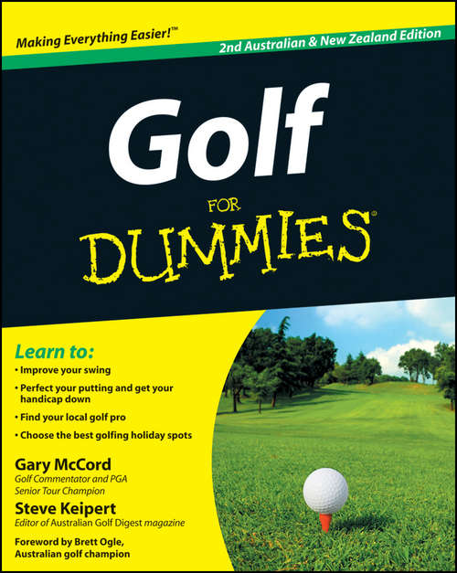 Book cover of Golf For Dummies (2)