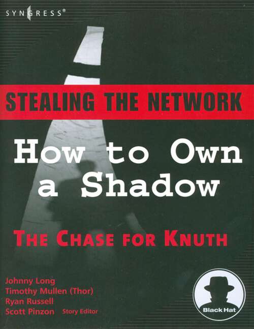 Book cover of Stealing the Network: How to Own a Shadow