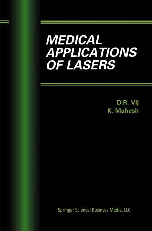 Book cover of Medical Applications of Lasers (2002)