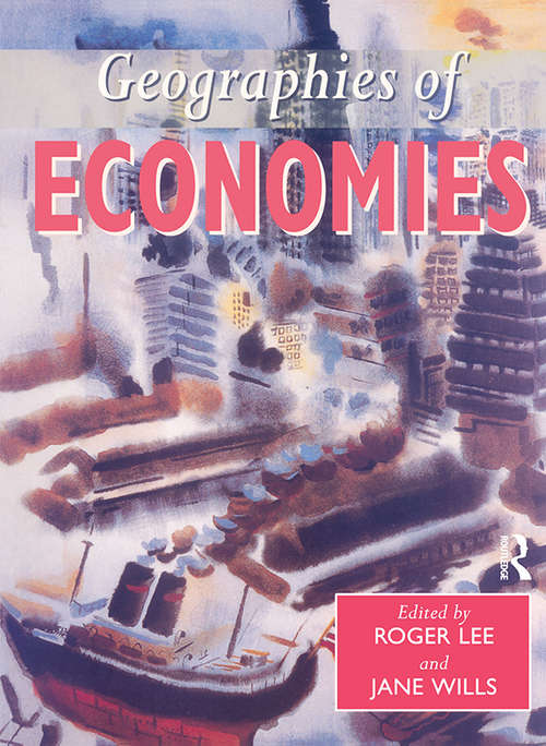 Book cover of Geographies of Economies