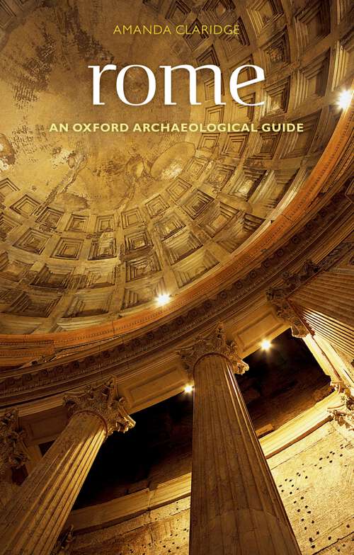 Book cover of Rome (Oxford Archaeological Guides)