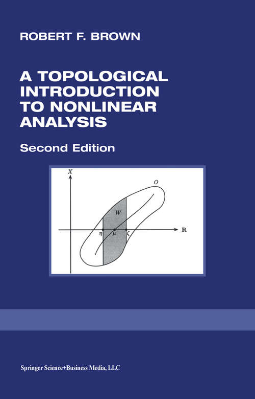 Book cover of A Topological Introduction to Nonlinear Analysis (2nd ed. 2004)