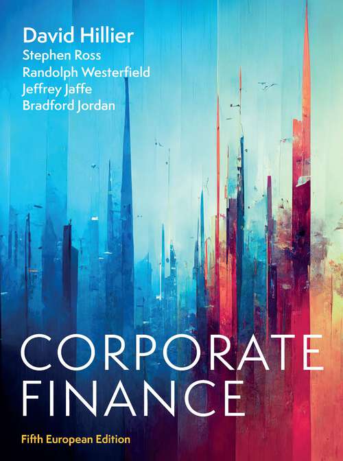 Book cover of eBook: Corporate Finance 5e