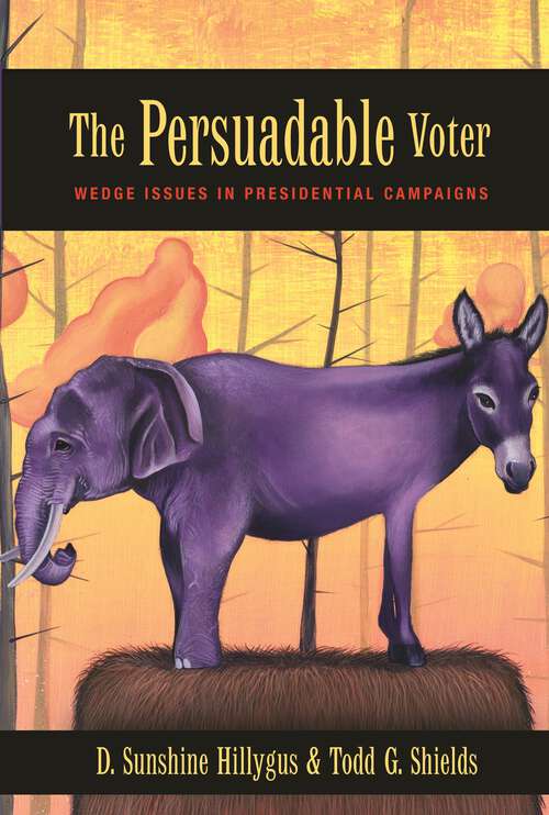 Book cover of The Persuadable Voter: Wedge Issues in Presidential Campaigns