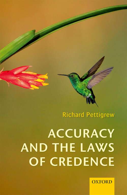 Book cover of Accuracy and the Laws of Credence