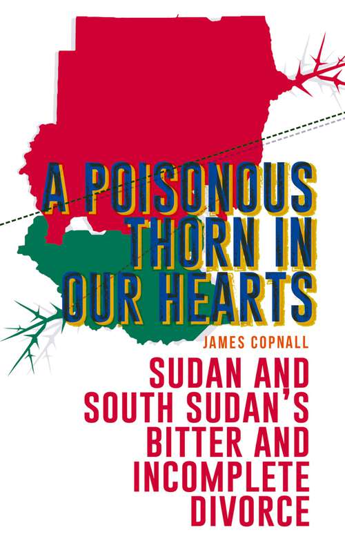 Book cover of A Poisonous Thorn in Our Hearts: Sudan and South Sudan's Bitter and Incomplete Divorce