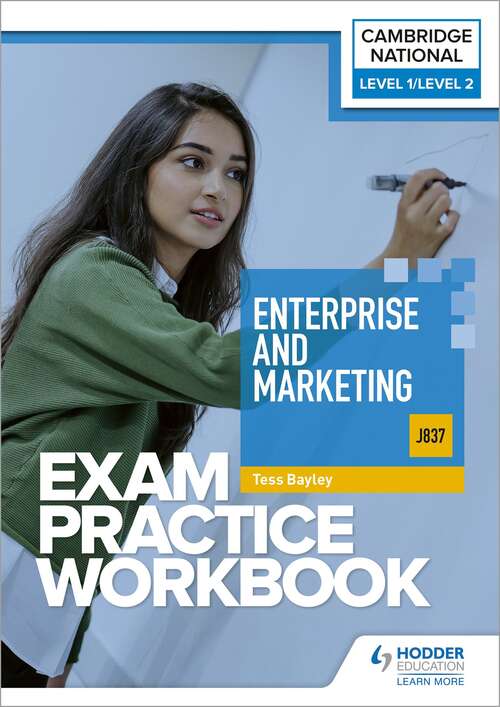 Book cover of Level 1/Level 2 Cambridge National in Enterprise and Marketing (J837) Exam Practice Workbook