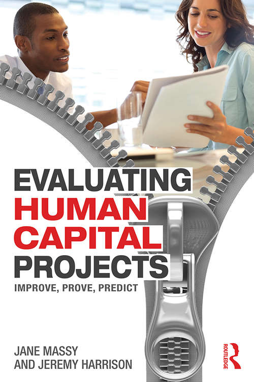 Book cover of Evaluating Human Capital Projects: Improve, Prove, Predict