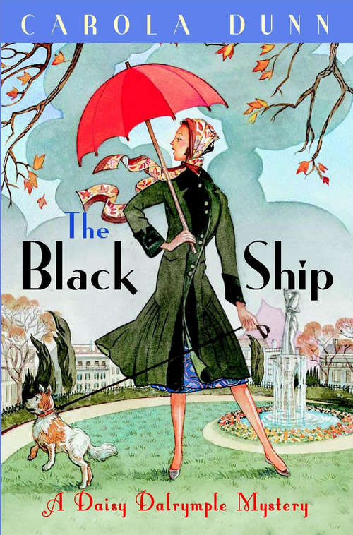 Book cover of The Black Ship: A Daisy Dalrymple Murder Mystery (Daisy Dalrymple)